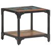 vidaXL Couchtisch 40x40x36 cm Recyceltes Massivholz