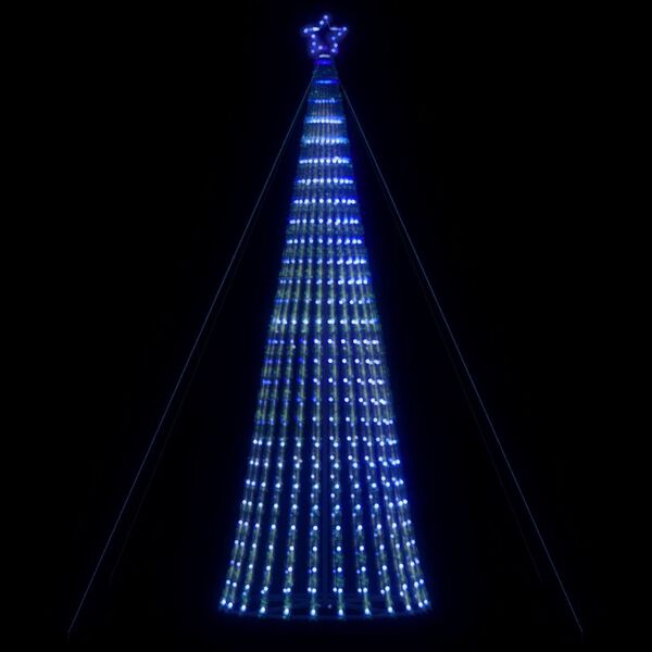 vidaXL LED Weihnachtsbaum 1028 LEDs Blau 403 cm