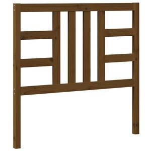 vidaXL Kopfteil Honigbraun 106x4x100 cm Massivholz Kiefer