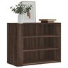vidaXL Wandregal Braun Eichen-Optik 75x35x60 cm Holzwerkstoff