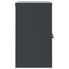 vidaXL Aktenschrank Anthrazit 90x40x70 cm Stahl