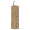 vidaXL Apothekerschrank Artisan-Eiche 40x41x174,5 cm Holzwerkstoff