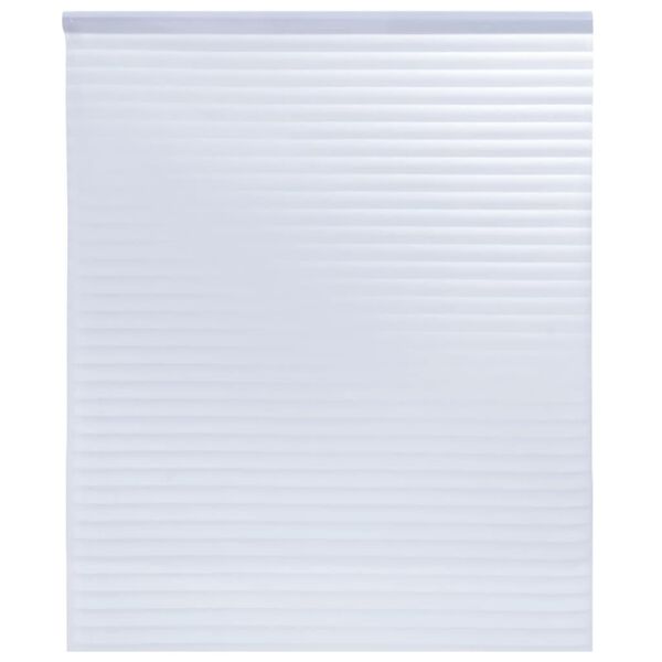 vidaXL Fensterfolie Matt Streifenmuster 90x500 cm PVC