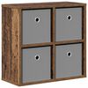 vidaXL Sideboard mit Schubladen Altholz 49,5 x 22 x 47 cm