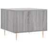 vidaXL Couchtische 2 Stk. Grau Sonoma 50x50x40 cm Holzwerkstoff