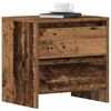 vidaXL Nachttisch 2 pcs Altholz 45 x 34 x 44,5 cm Holzwerkstoff