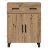 vidaXL Sideboard Artisan-Eiche 69,5 x 34 x 90 cm Holzwerkstoff