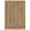 vidaXL B&uuml;cherschrank Artisan-Eiche 82,5x30,5x115 cm Holzwerkstoff