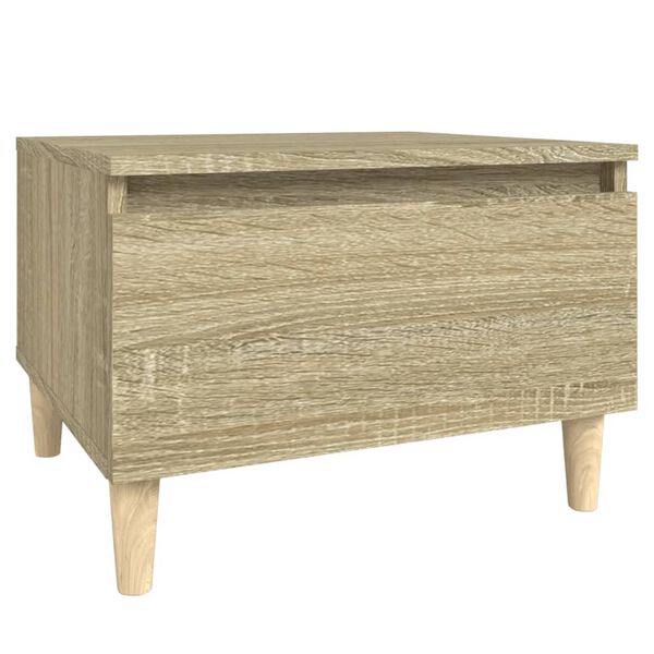 vidaXL Beistelltisch Sonoma-Eiche 50x46x35 cm Holzwerkstoff
