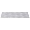 vidaXL Treppe Tritt Rechtwinklig 2 pcs Silber 40 x 30 cm Aluminium
