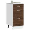 vidaXL Unterschrank Lyon Braun Eichen-Optik 40x46x81,5 cm Holzwerkstoff