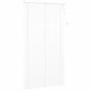 vidaXL Venetianer Jalousie Verstellbar Wei&szlig; 213 x 110 cm PVC