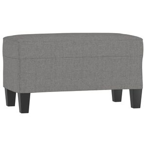 vidaXL Sitzbank Dunkelgrau 70x35x41 cm Stoff