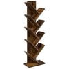 vidaXL Baumb&uuml;cherregal 6-Stufen 30 x 18 x 100 cm Holzwerkstoff