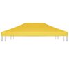 vidaXL Pavillondach 270 g/m² 4x3 m Gelb
