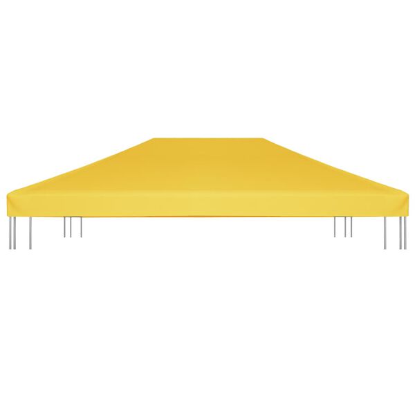 vidaXL Pavillondach 270 g/m² 4x3 m Gelb