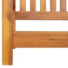 vidaXL Schaukelbank Braun 110 x 56 x 58.5 cm Massivholz Akazie