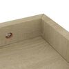 vidaXL 4 Stk. Wandregale Loggia 40x15x4 cm MDF Eichen-Optik