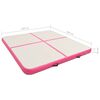 vidaXL Aufblasbare Gymnastikmatte mit Pumpe 200x200x10 cm PVC Rosa