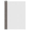 vidaXL Mesh Bildschirm 120 x 1000 cm 3 Mesh Edelstahl 201 Silber