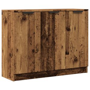vidaXL Sideboard Altholz-Optik 90,5x30x70 cm Holzwerkstoff