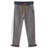 Kinder-Trainingshose Dunkelgrau Melange 140