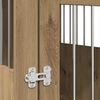 vidaXL Hundekäfig im Möbelstil Artisan-Eiche 55x80x68 cm Holzwerkstoff