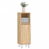 vidaXL Badschrank Sonoma-Eiche 30x30x100 cm Holzwerkstoff
