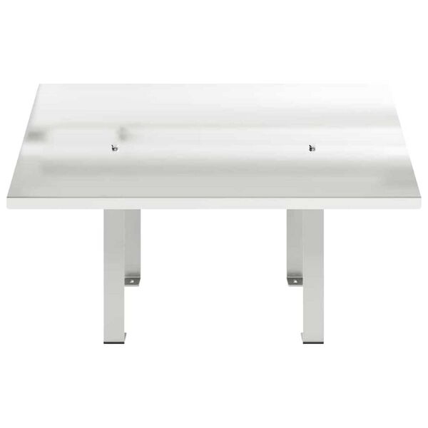 vidaXL Kaminhaube Silber 60 x 60 x 38 cm Edelstahl