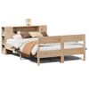 vidaXL Massivholzbett mit Regal ohne Matratze 160x200 cm Kiefer