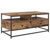 vidaXL Couchtisch Altholz 100 x 51 x 45 cm Holzwerkstoff