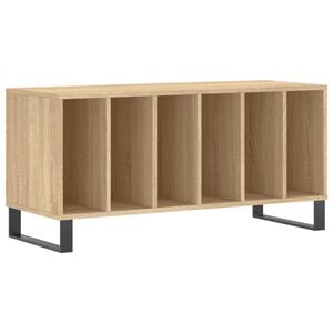 vidaXL Plattenschrank Sonoma-Eiche 100x38x48 cm Holzwerkstoff