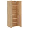 vidaXL Highboard Sonoma-Eiche 69,5x34x180 cm Holzwerkstoff
