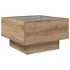 vidaXL Couchtisch Artisan-Eiche 50 x 50 x 30 cm Holzwerkstoff