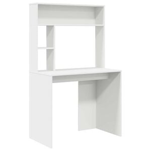 vidaXL Schreibtisch Wei&szlig; 91 x 50 x 149 cm Holzwerkstoff
