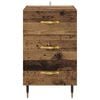 vidaXL Nachttisch mit Schubladen Altholz 40 x 40 x 66 cm Holzwerkstoff