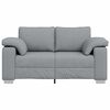 vidaXL Sofa Hellgrau 160 x 77 x 82 cm Stoff