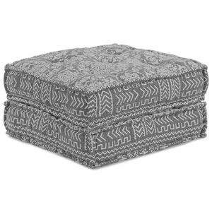 vidaXL Modulare Sofagarnitur Hellgrau 70 x 70 x 36 cm Stoff