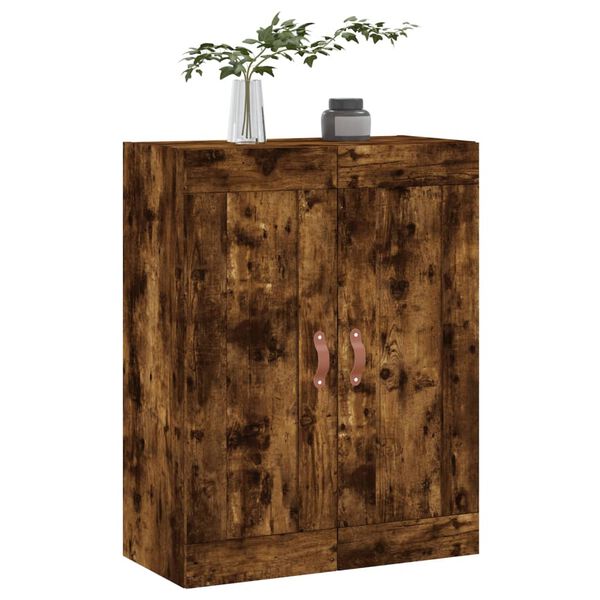 vidaXL Wandschrank R&auml;uchereiche 69,5x34x90 cm Holzwerkstoff