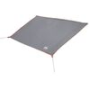 vidaXL Wasserfeste Plane Personen 240 x 460 cm Grau und Orange