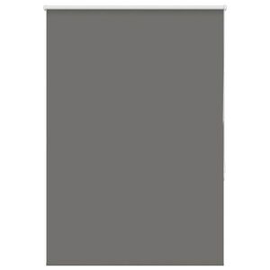 vidaXL Verdunkelungsrollo Grau 110x150cm Stoffbreite 105,7cm Polyester