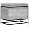 vidaXL Aufbewahrungsbox mit Deckel Grau Sonoma 60x40x51,5 cm
