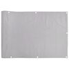 vidaXL Balkon-Sichtschutz Grau 700x120 cm PVC