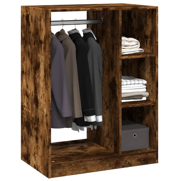 vidaXL Kleiderschrank R&auml;uchereiche 77x48x102 cm Holzwerkstoff