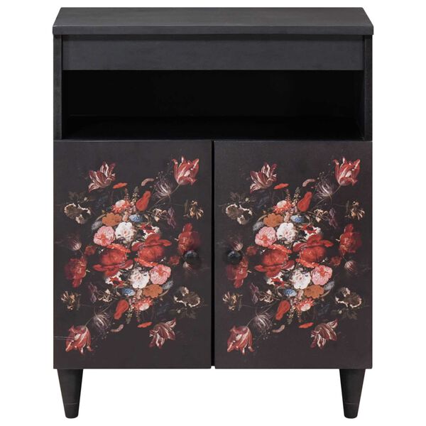 vidaXL Stauraumschränke Mehrfarbig 60 x 33,5 x 75 cm Massivholz Mango