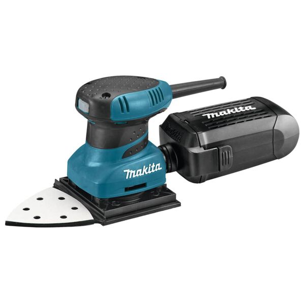 Makita Schwingschleifer 200 W Blau und Schwarz