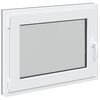 vidaXL Kellerfenster RISOR 80 x 60 cm PVC und Glas Anthrazit