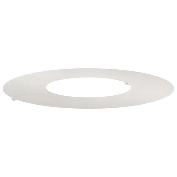 vidaXL geeignet für flachen Baumring Silber Ø30 / 60 cm Edelstahl