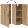 vidaXL Highboard Artisan-Eiche 34,5 x 34 x 180 cm Holzwerkstoff
