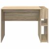vidaXL Schreibtisch Sonoma-Eiche 109 x 50 x 78 cm Holzwerkstoff